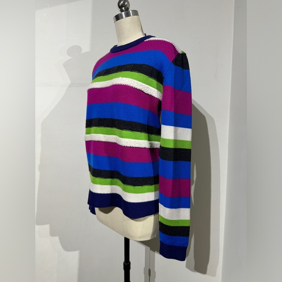 730$ JW ANDERSON SWEATER STRIPES WOOL SIZE SMALL - Picture 8 of 10